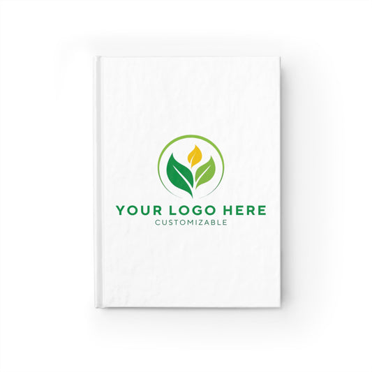 Placeholder logo design with customizable text on a white background