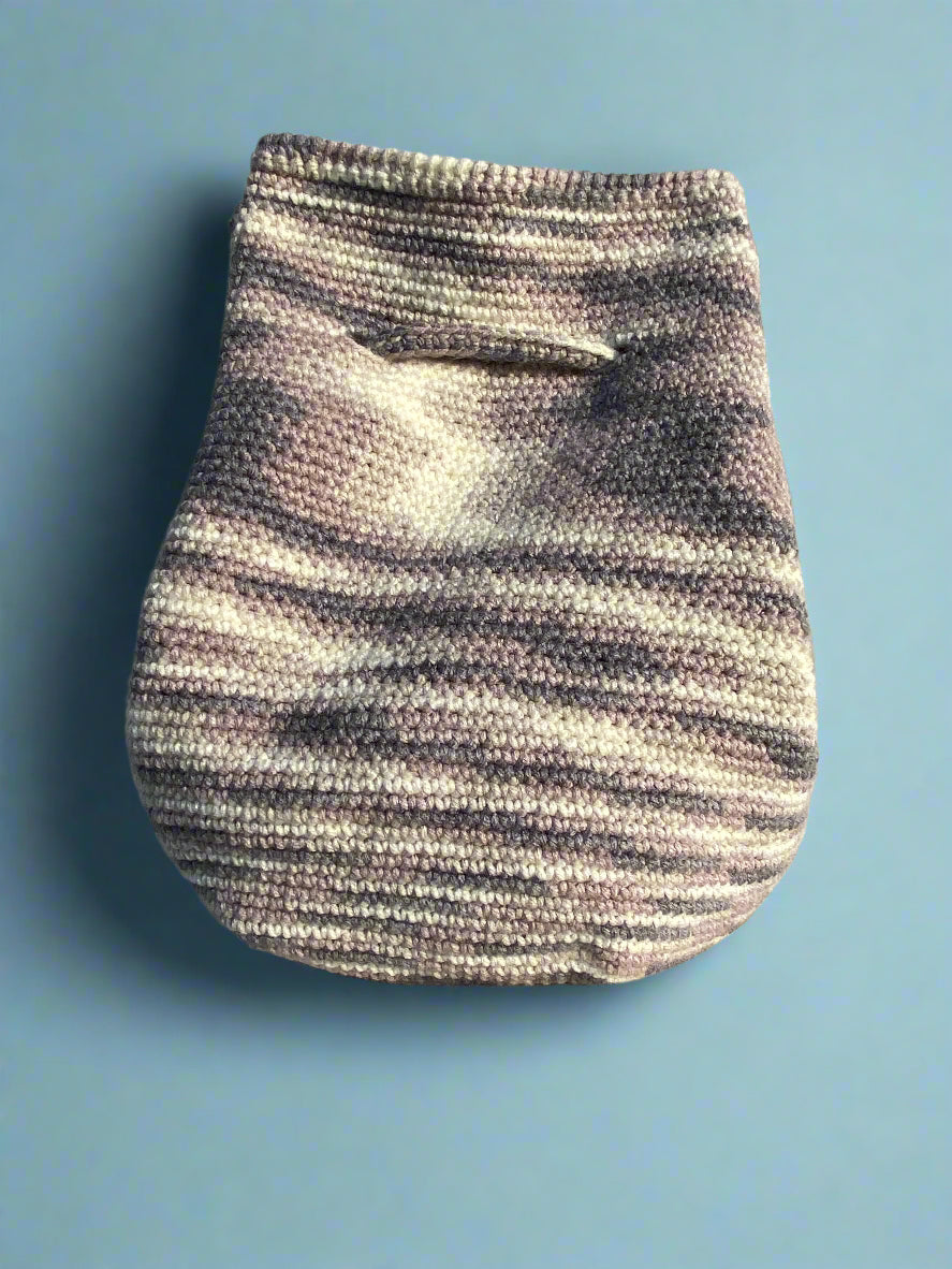 Zebra Crochet Strap Bag | Backpack