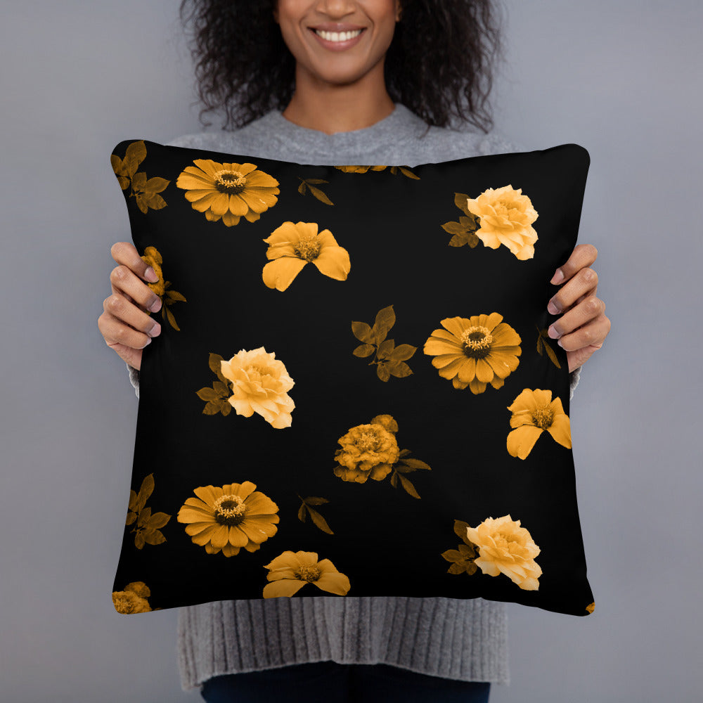 "Flowers to Bed" Soft Pillow