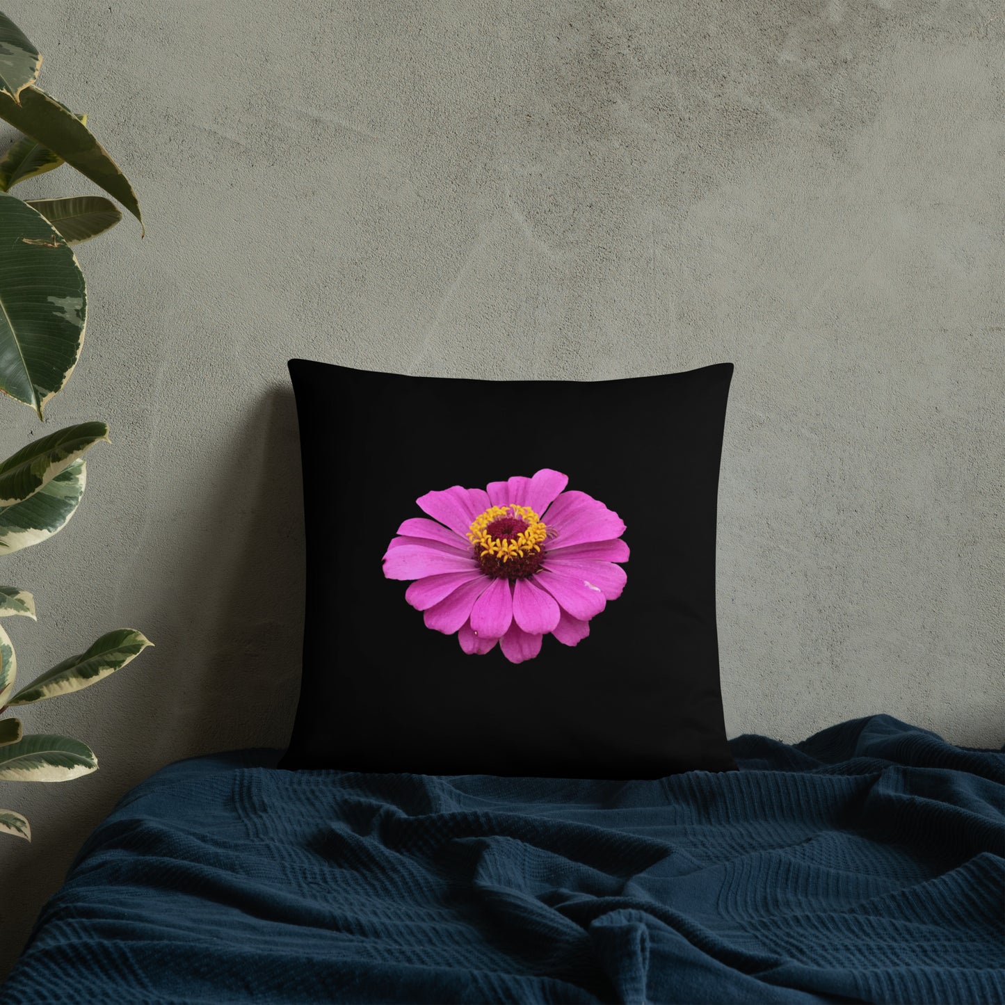 "Purple Flower" Soft Pillow