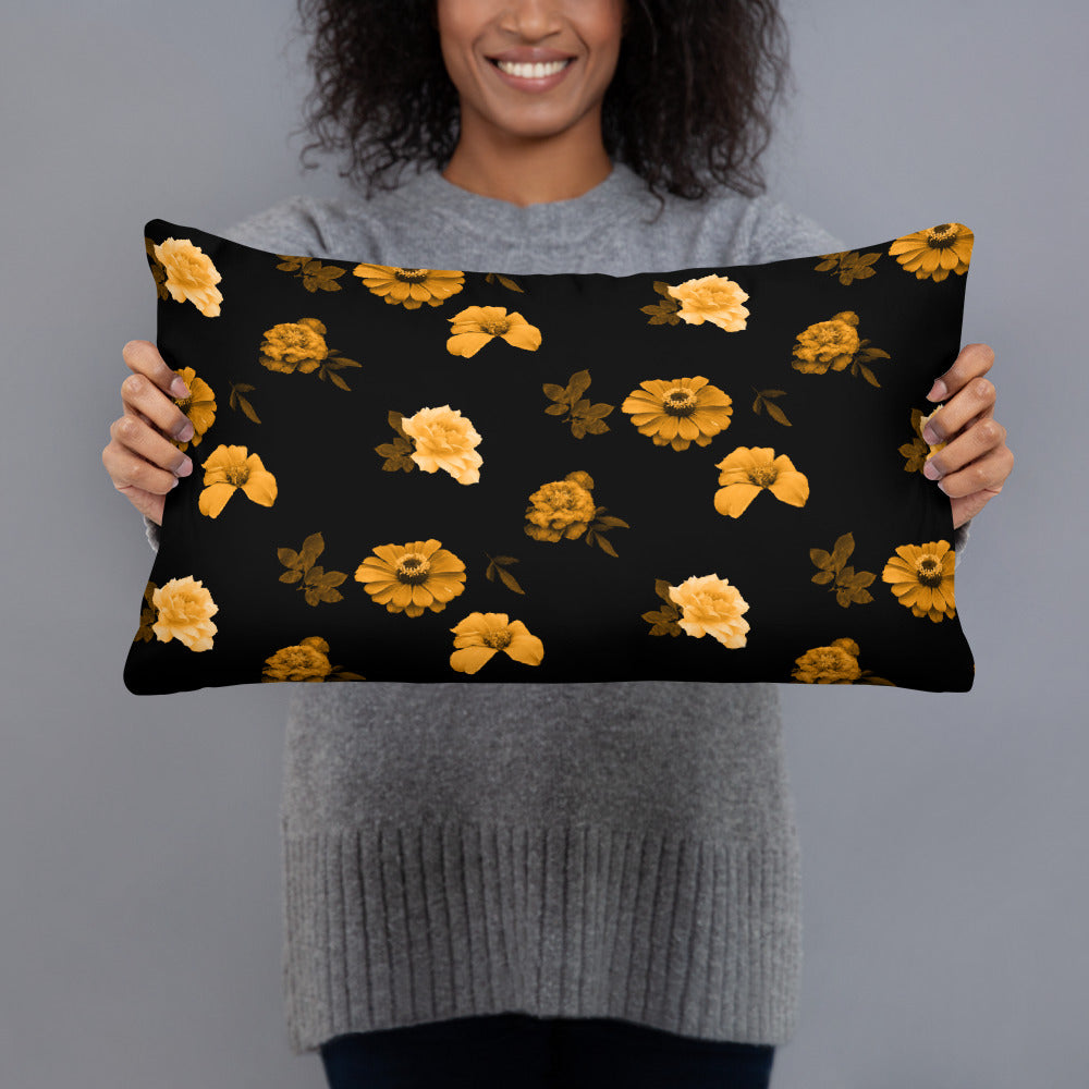 "Flowers to Bed" Soft Pillow