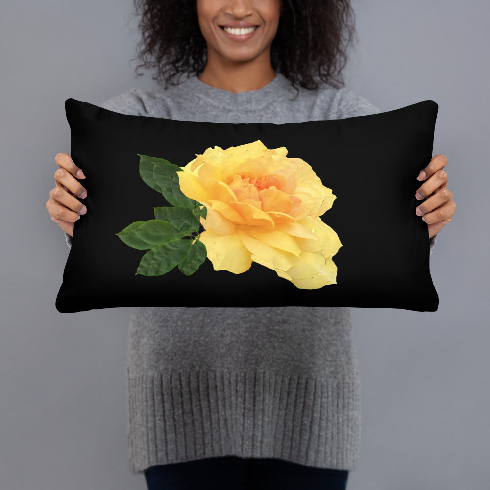"Yellow Flower" Soft Pillow