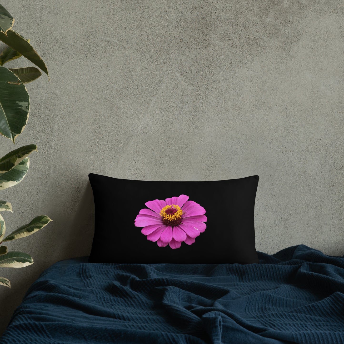 "Purple Flower" Soft Pillow