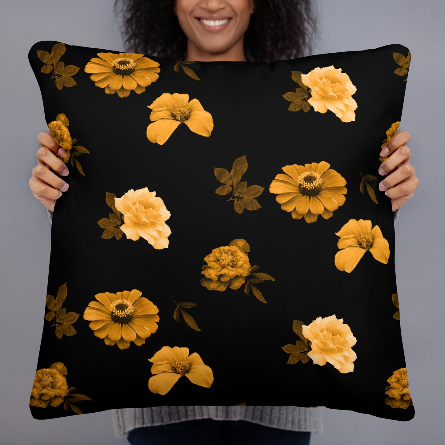 "Flowers to Bed" Soft Pillow