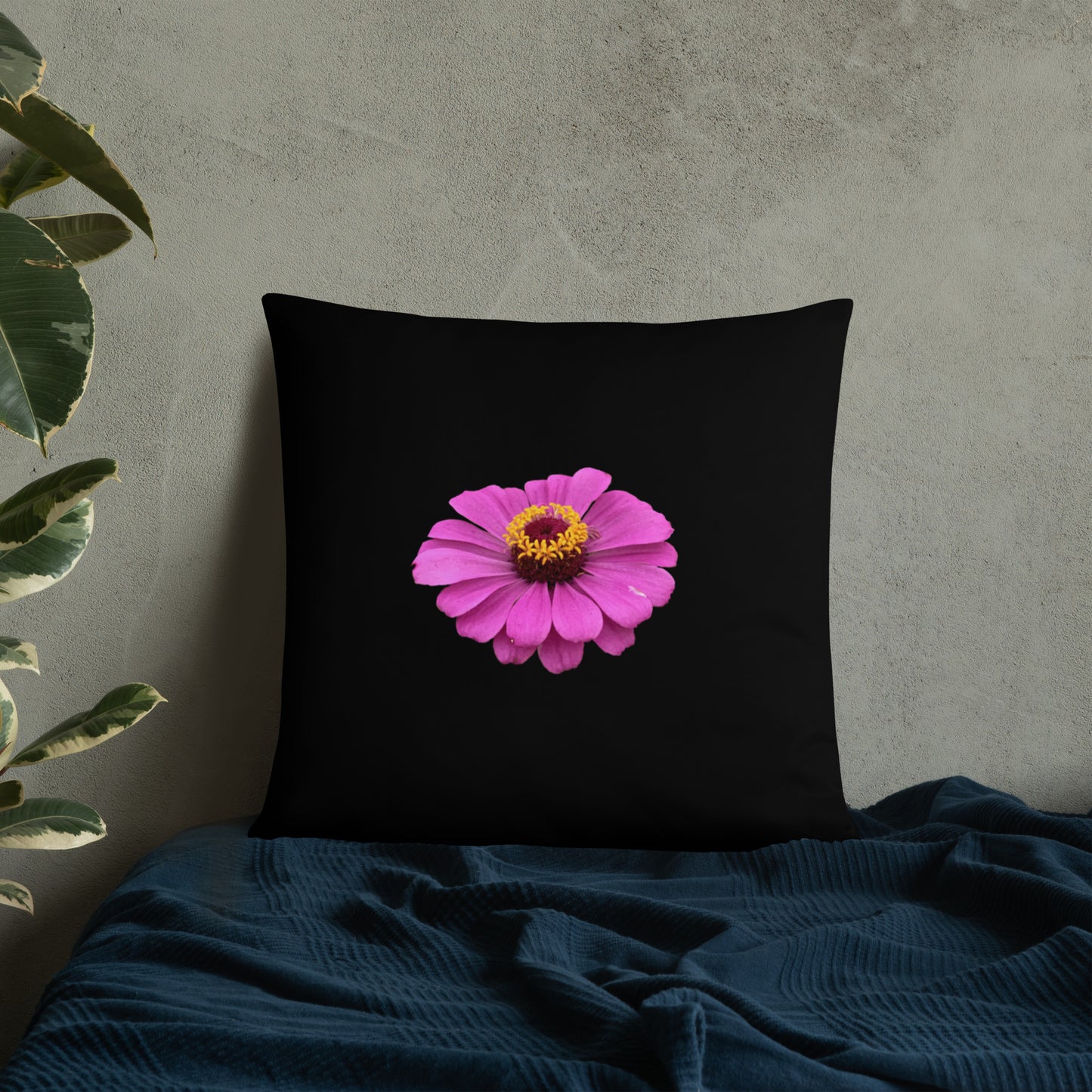 "Purple Flower" Soft Pillow