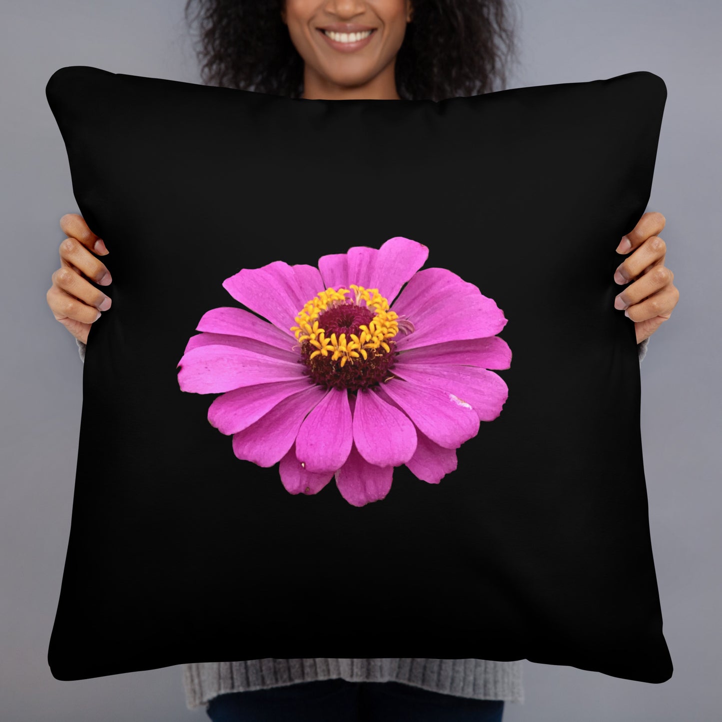 "Purple Flower" Soft Pillow