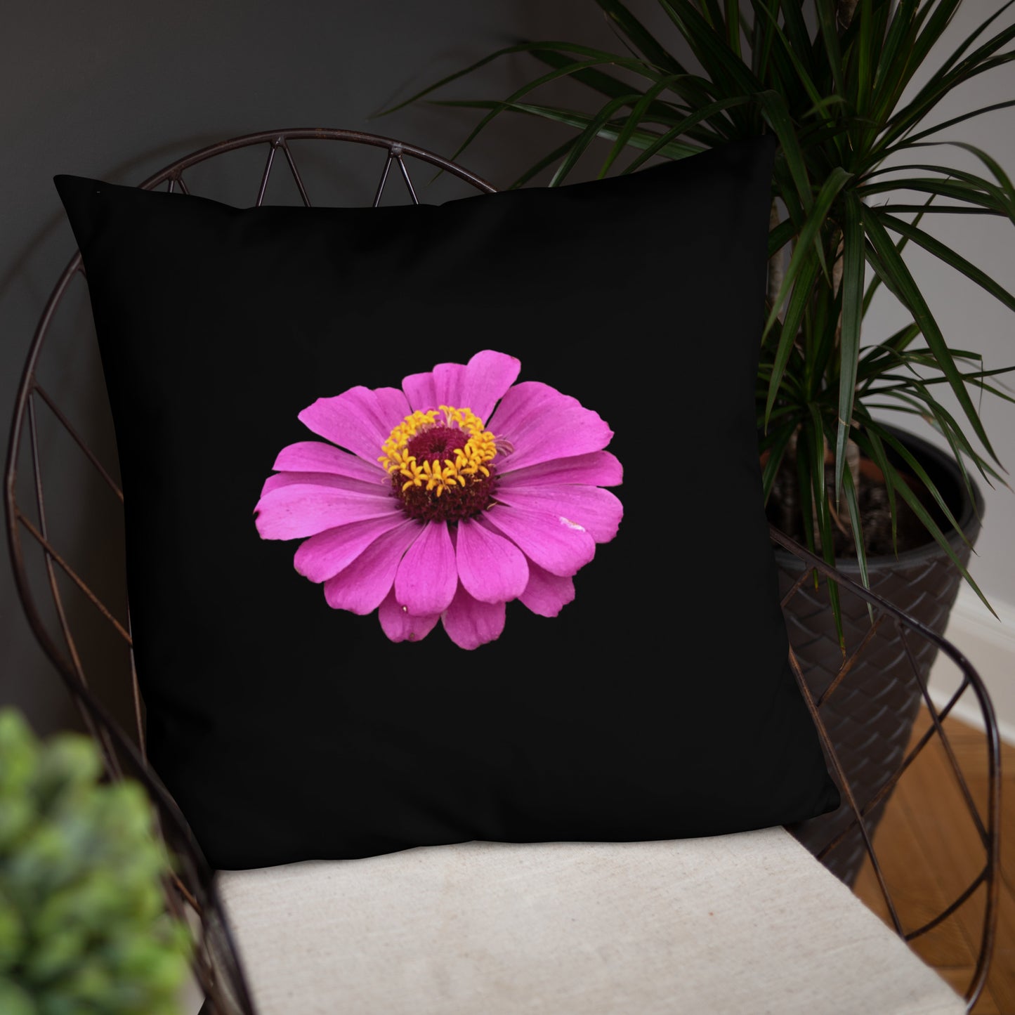 "Purple Flower" Soft Pillow