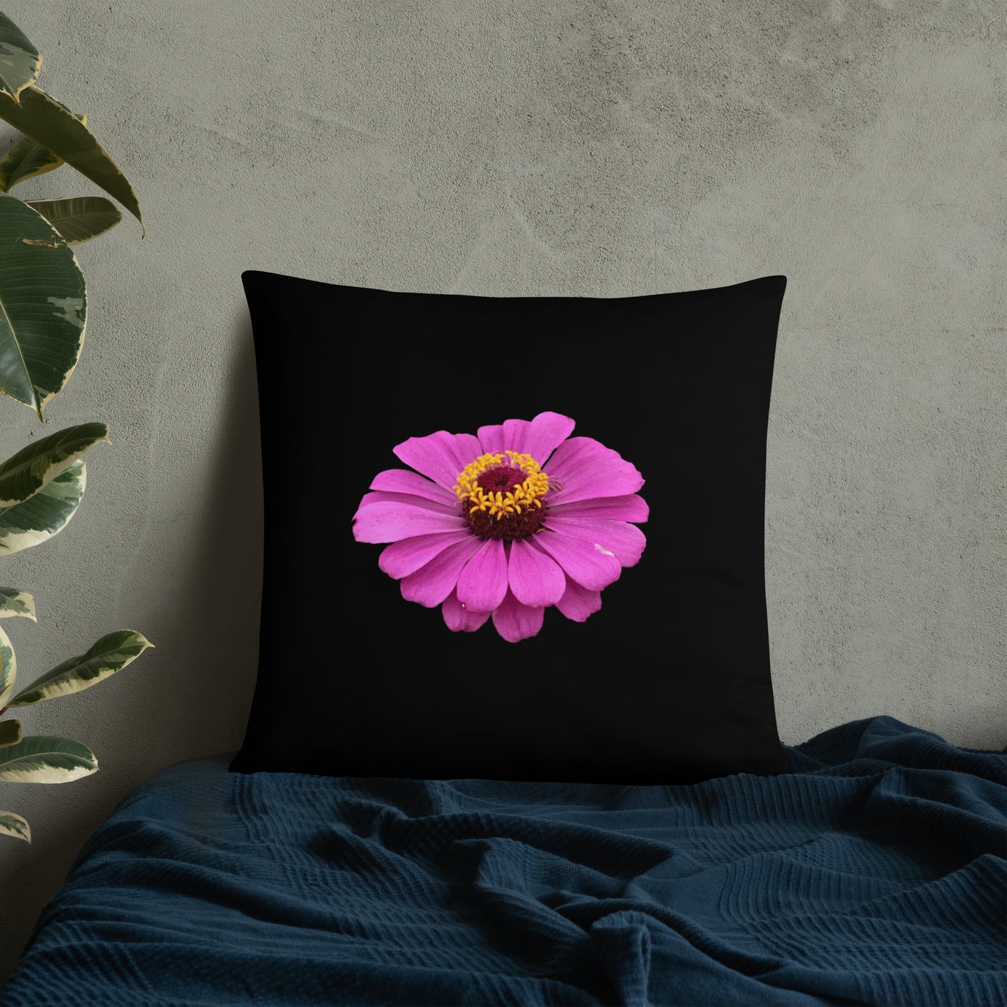 "Purple Flower" Soft Pillow