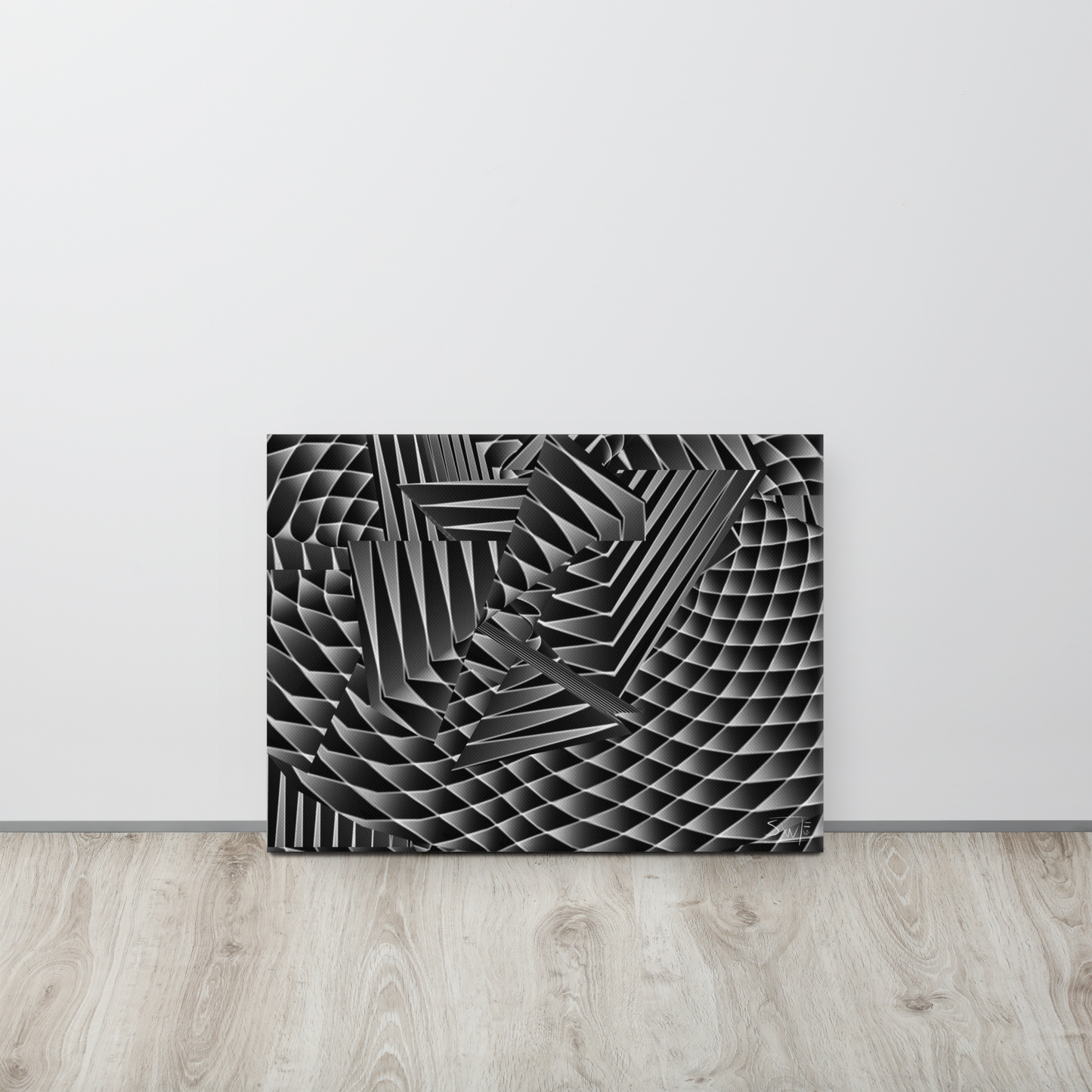 "Gray Scale" Canvas Print