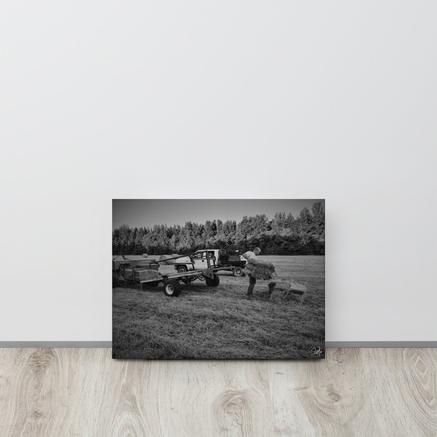 "Hay Fever" Thin canvas