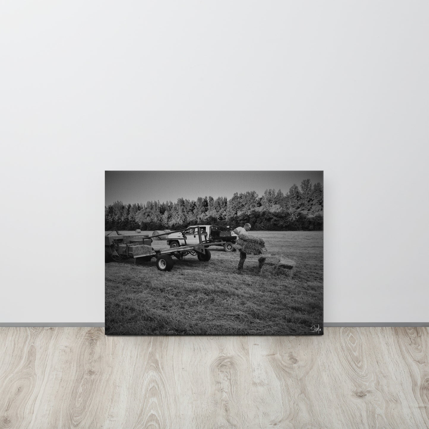 "Hay Fever" Thin canvas