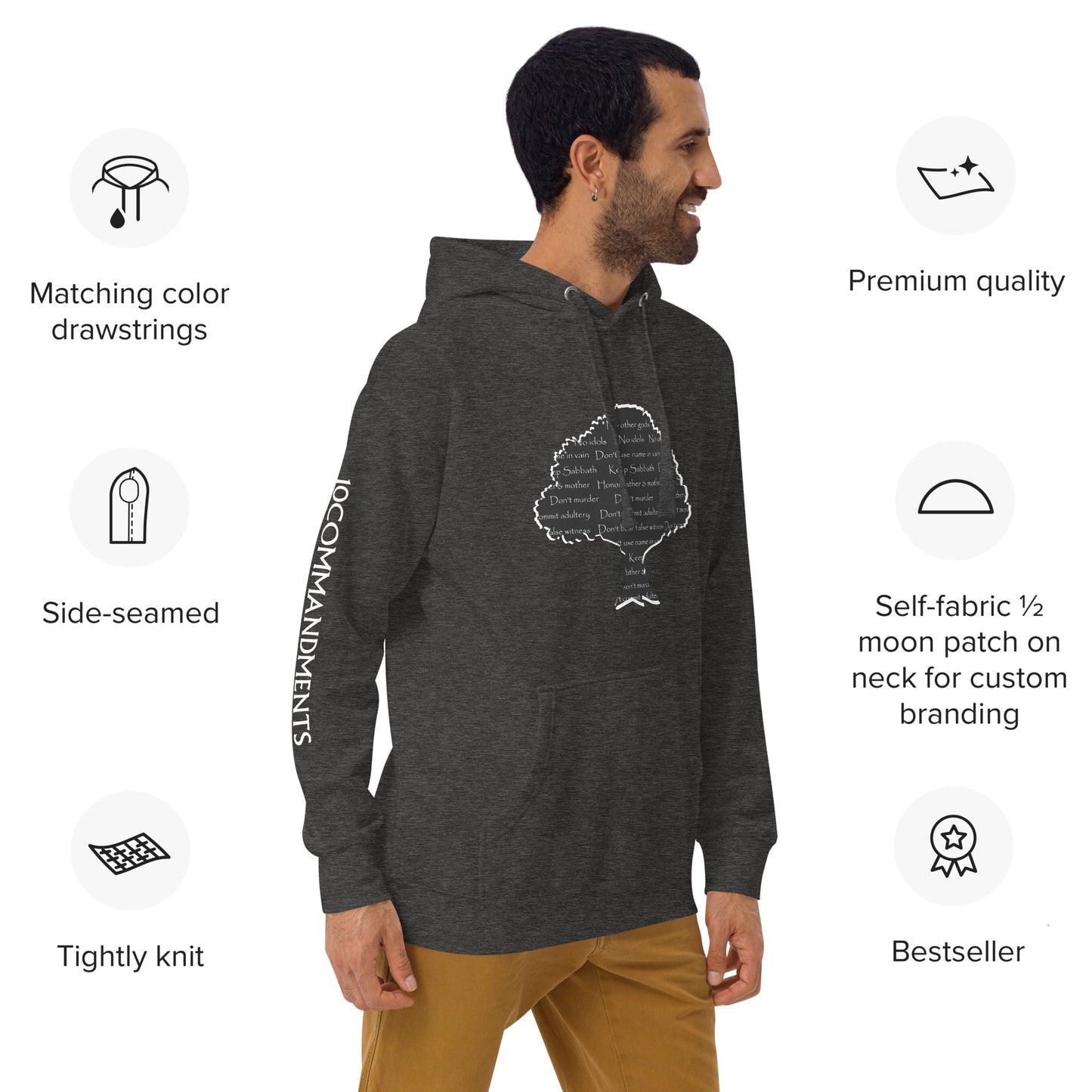 Ten Commandments Tree | Unisex Hoodie