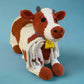 Cuddly Cow Crochet Baby Blanket: Handcrafted Softness for Little Ones