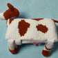 Cuddly Cow Crochet Baby Blanket: Handcrafted Softness for Little Ones