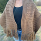Crochet Spring Roll Fringe Shawl