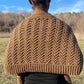 Crochet Spring Roll Fringe Shawl