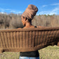 Crochet Spring Roll Fringe Shawl