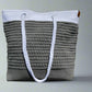 The Marie Two-Tone | Crochet Tote Bag