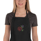 "Flower Baker" | Embroidered Apron