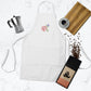 "Flower Baker" | Embroidered Apron