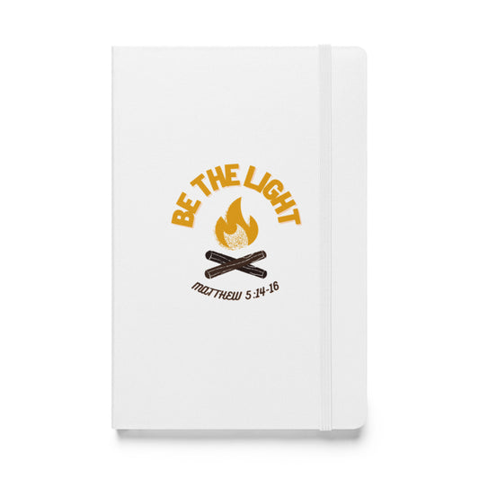 "Be the Light" Hardcover bound notebook