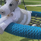 Cuddly Cow Crochet Baby Blanket: Handcrafted Softness for Little Ones