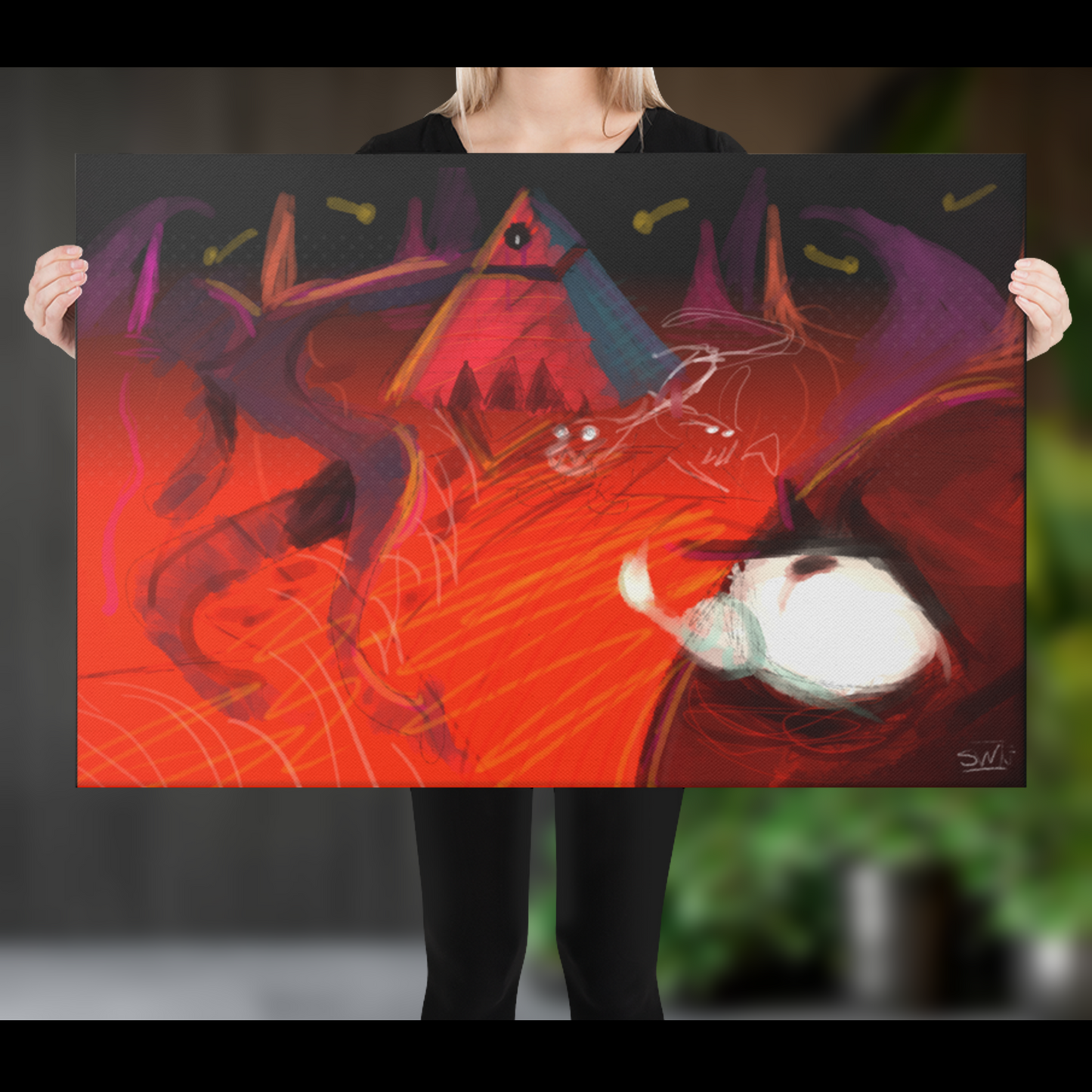 "Power Of the Empire" | Canvas Print