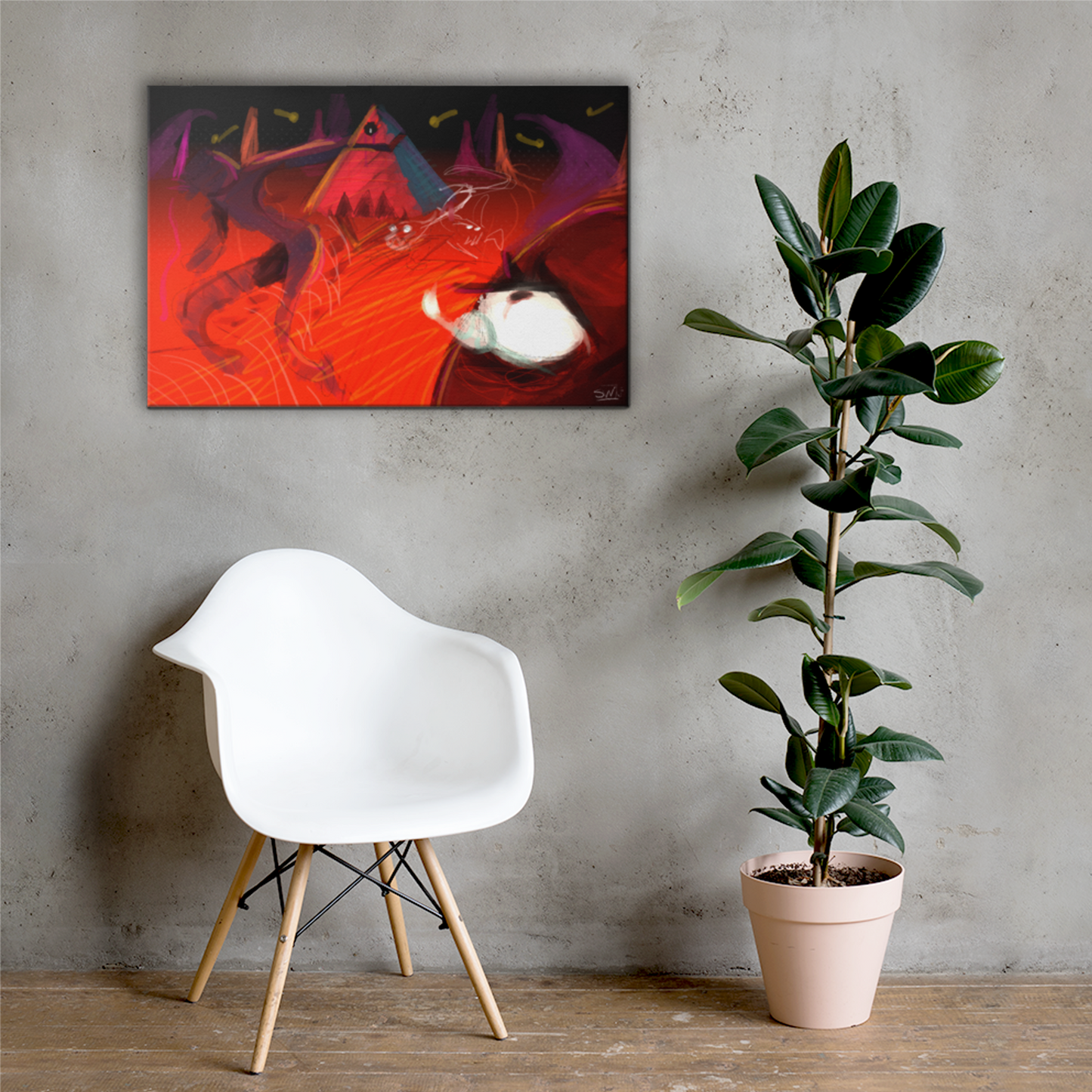 "Power Of the Empire" | Canvas Print