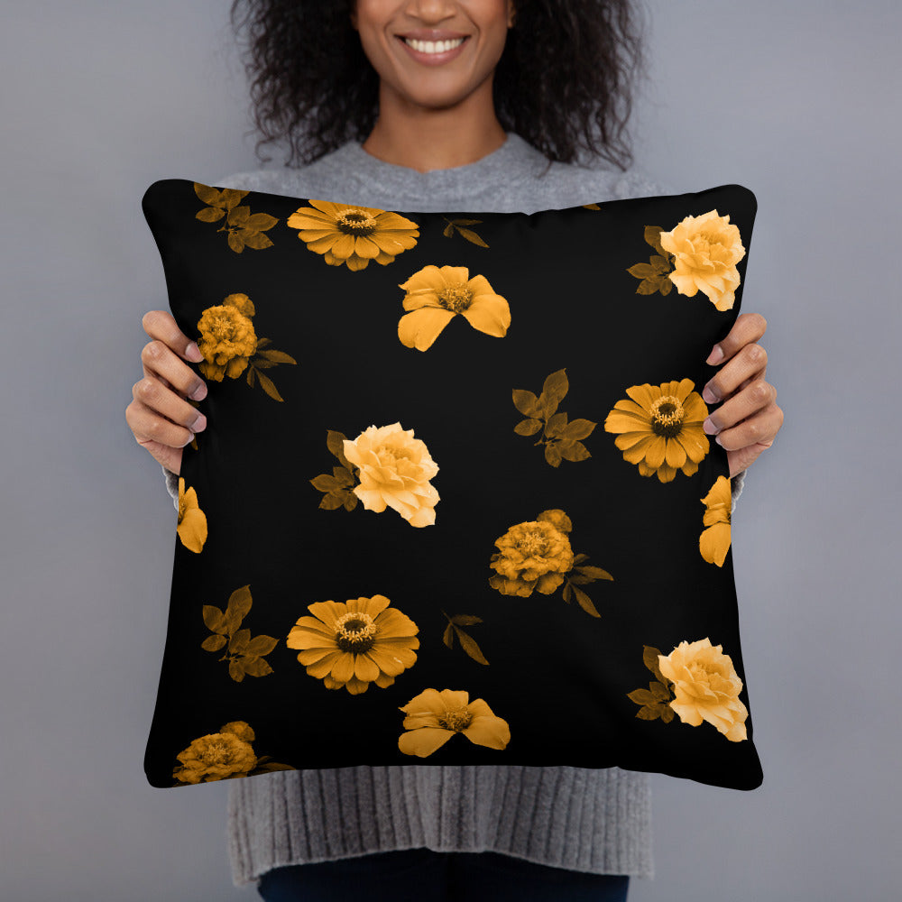 "Flowers to Bed" Soft Pillow