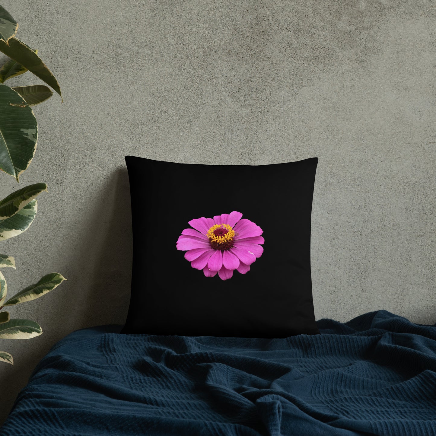 "Purple Flower" Soft Pillow