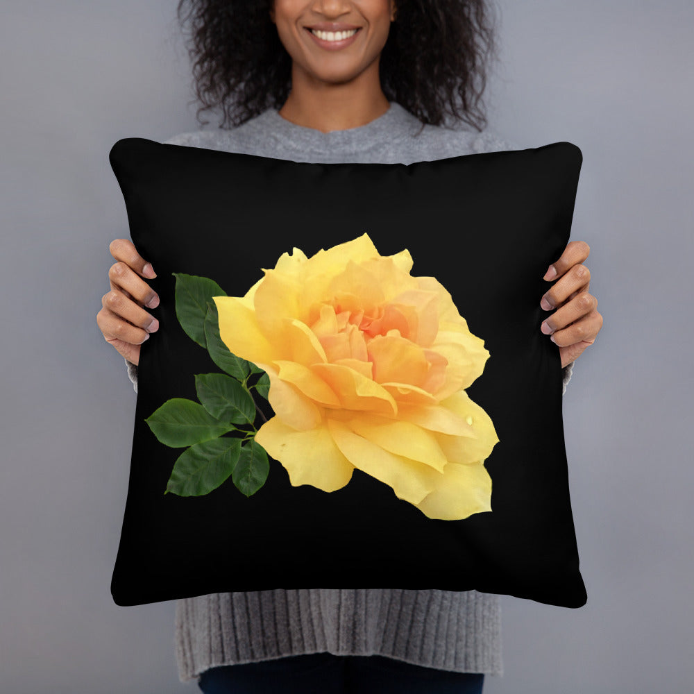 "Yellow Flower" Soft Pillow