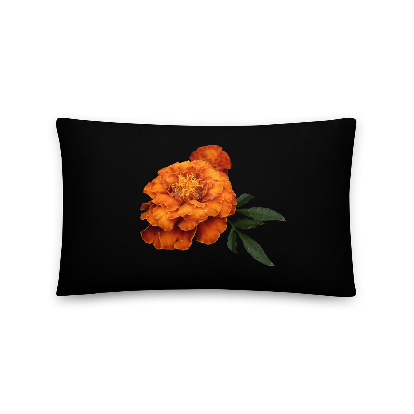 "Orange Flower" Soft Pillow