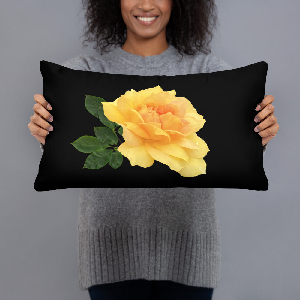 "Yellow Flower" Soft Pillow