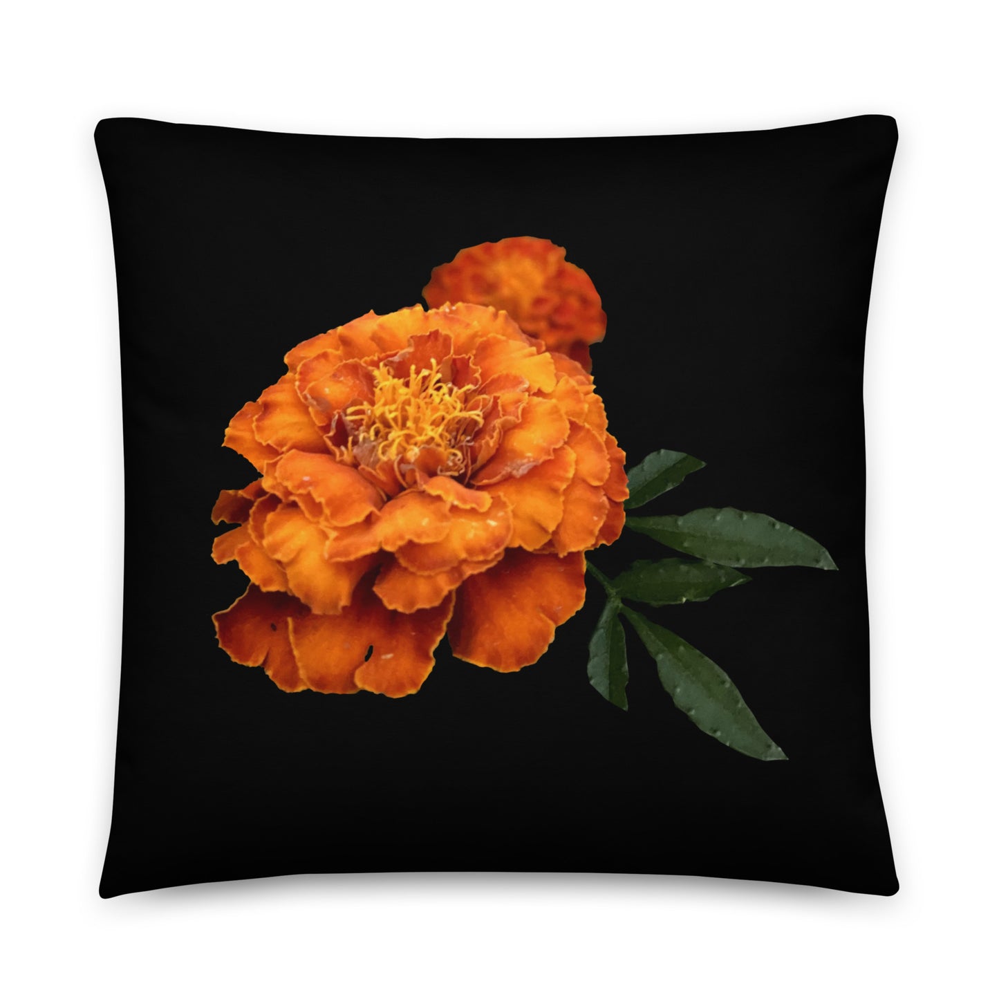 "Orange Flower" Soft Pillow