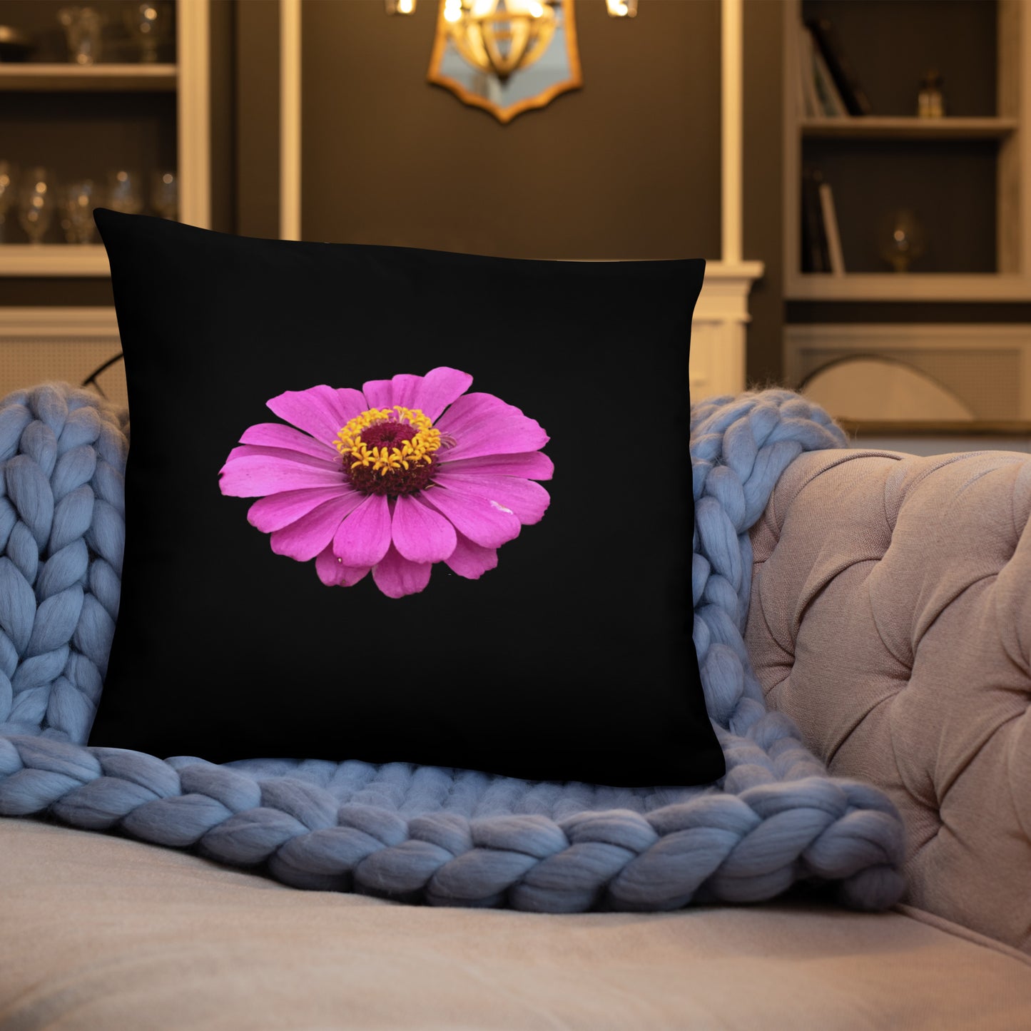 "Purple Flower" Soft Pillow