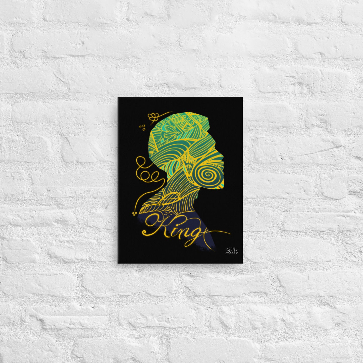 "King" | Canvas Print