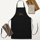 Unisex Embroidered Apron