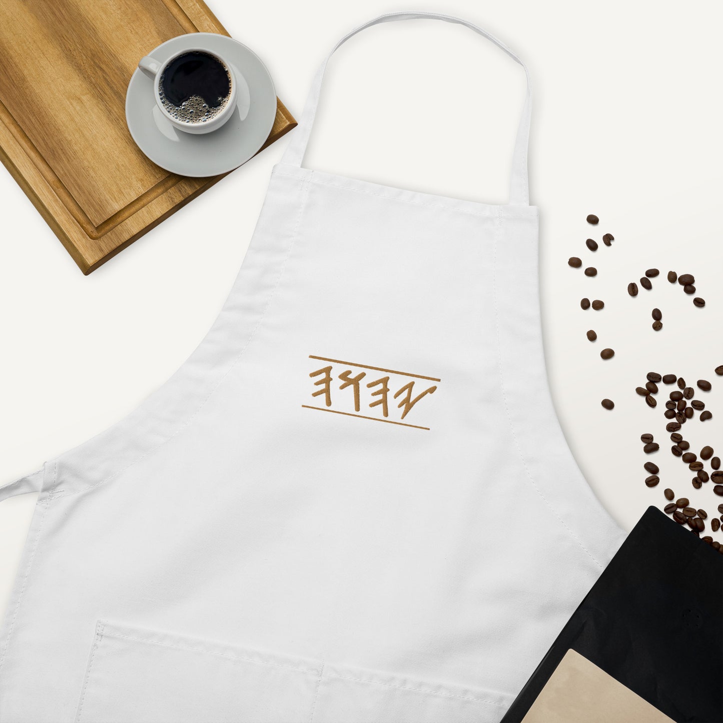 Unisex Embroidered Apron