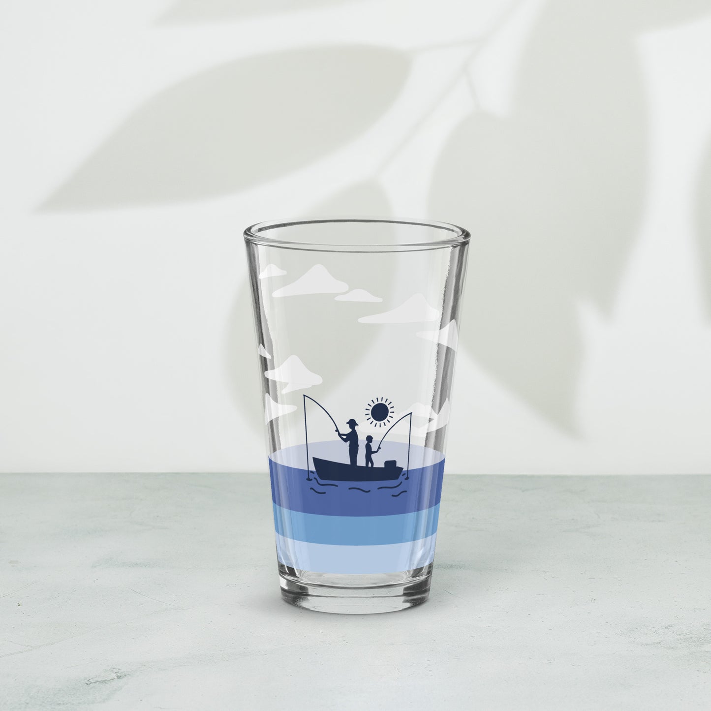 "Father & Son" | Shaker pint glass | Single Glass
