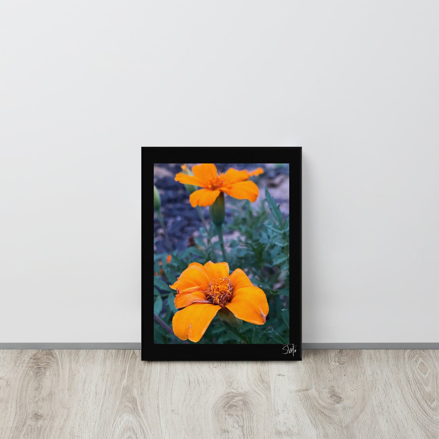 "Orange Flower Ⅱ" Thin canvas