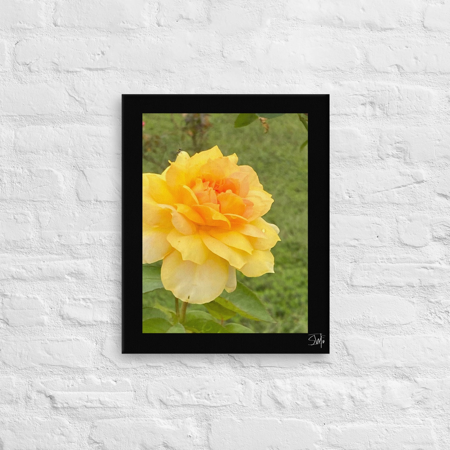 "Yellow Flower" Thin canvas