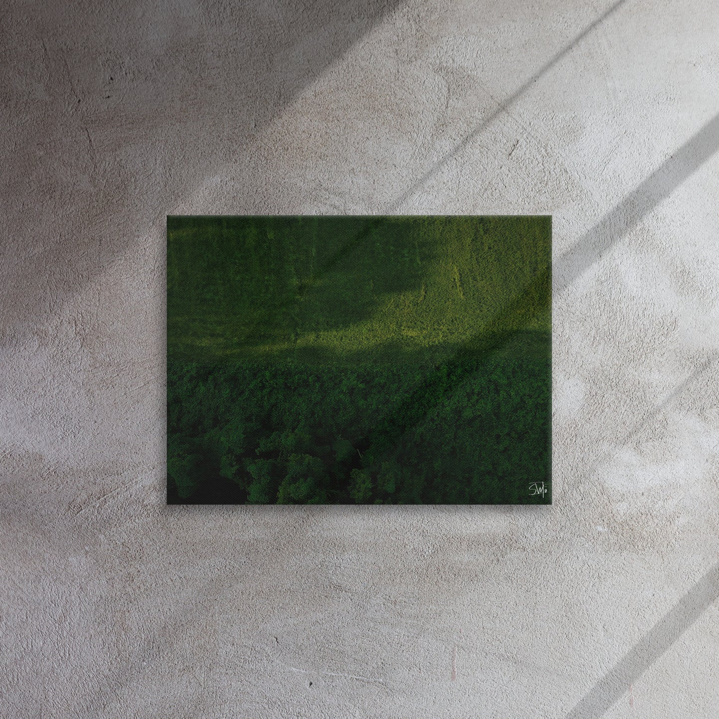 "Green Plains" Thin canvas