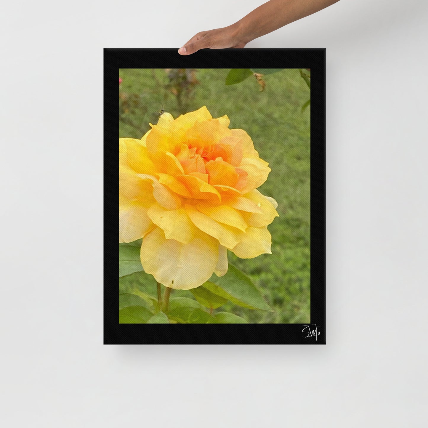 "Yellow Flower" Thin canvas