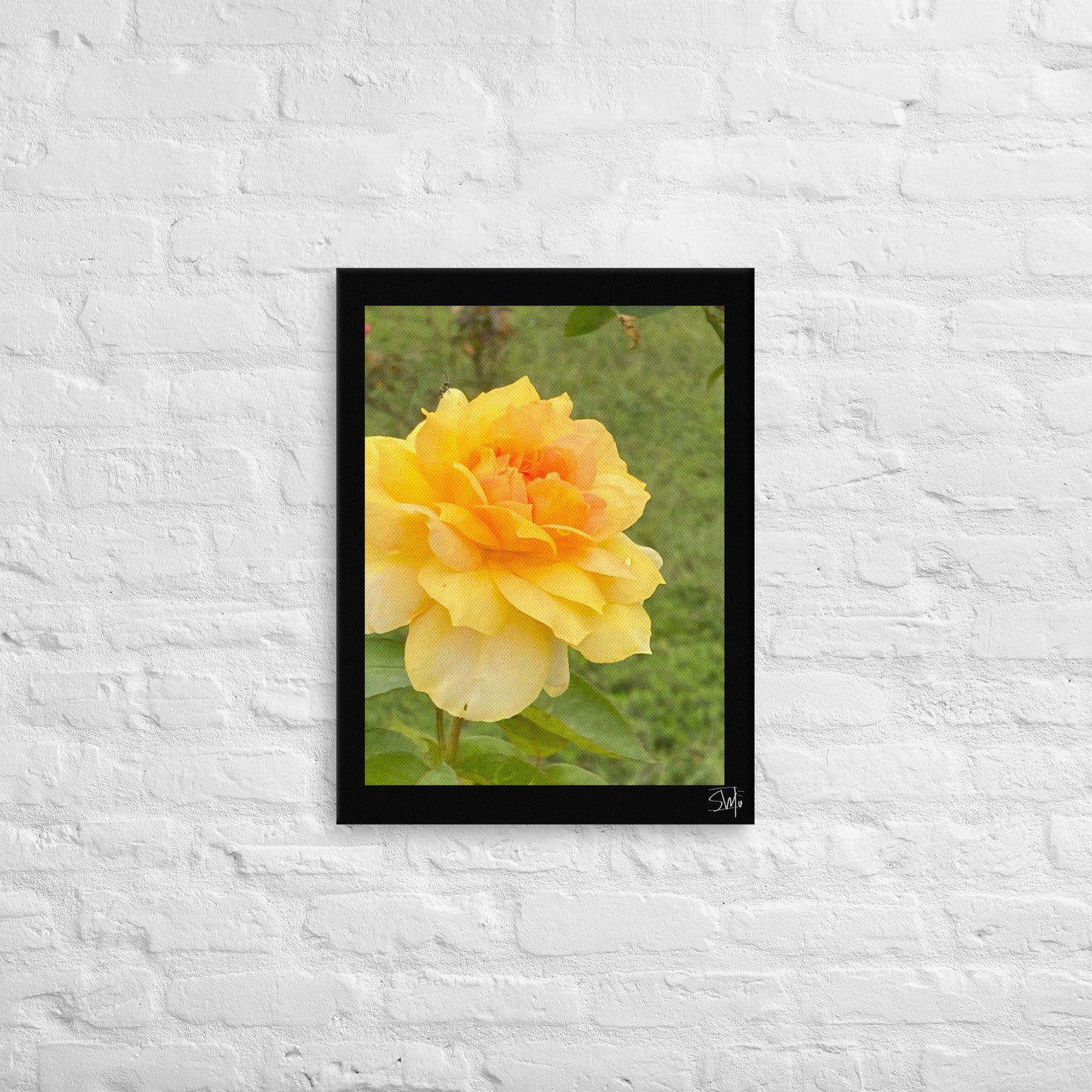 "Yellow Flower" Thin canvas