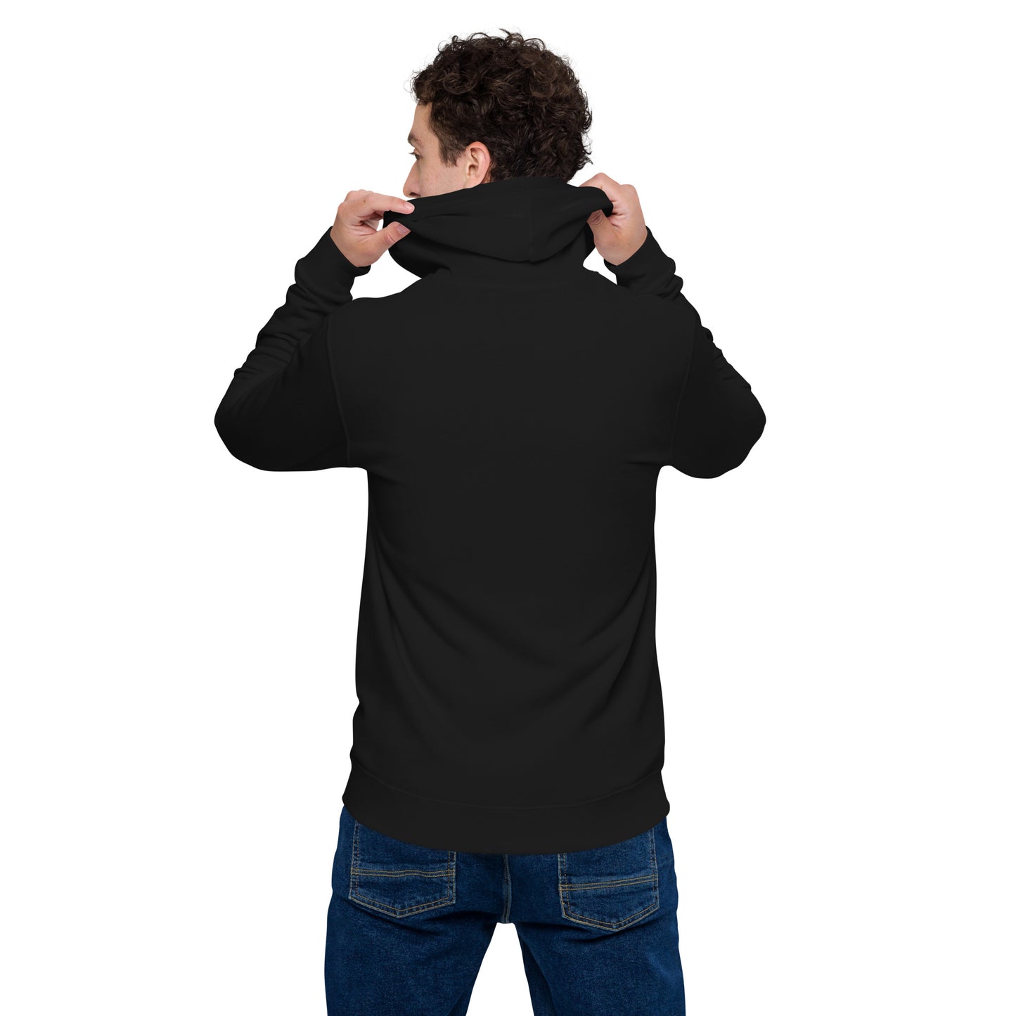 Unisex basic zip hoodie | Leftykeyz Edition
