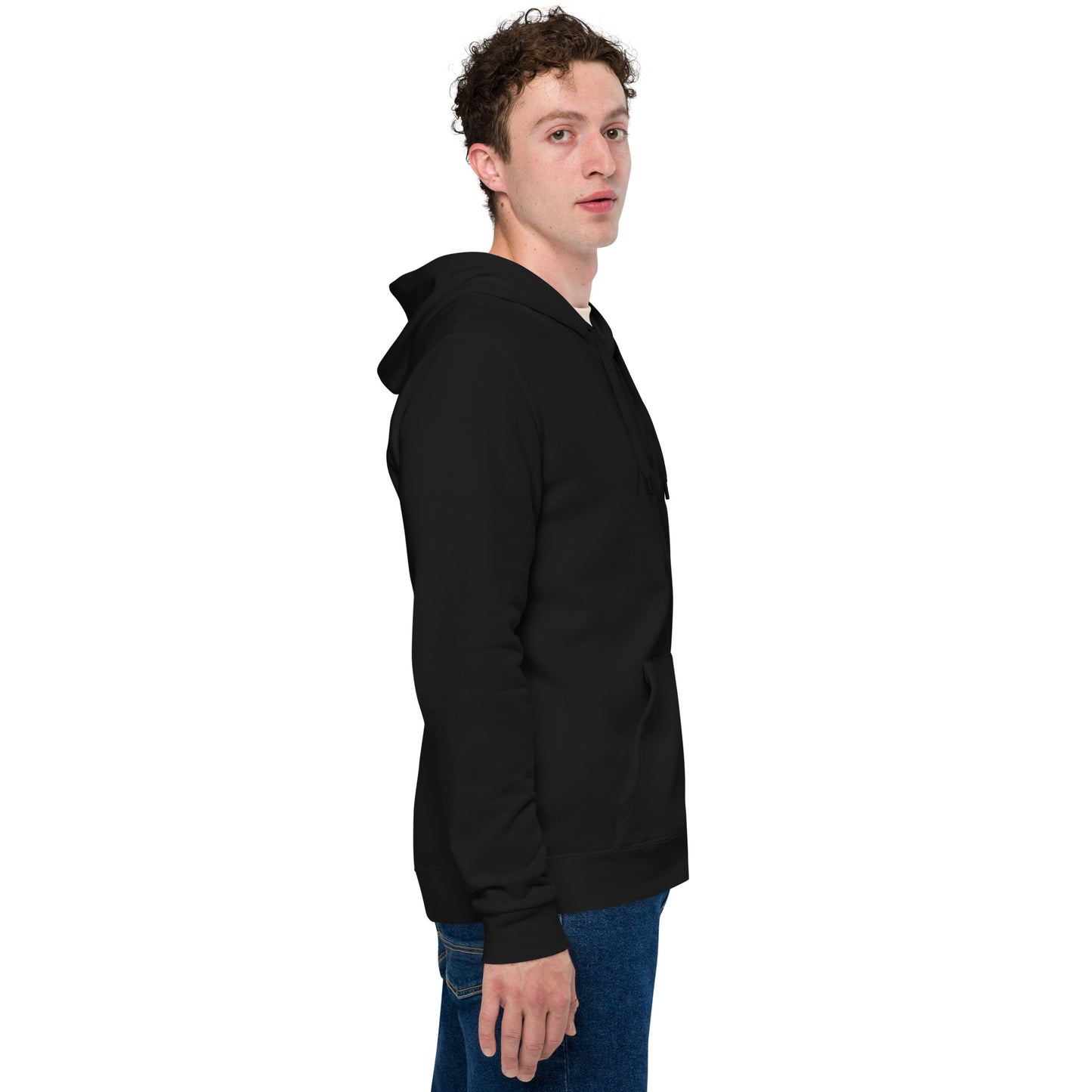 Unisex basic zip hoodie | Leftykeyz Edition